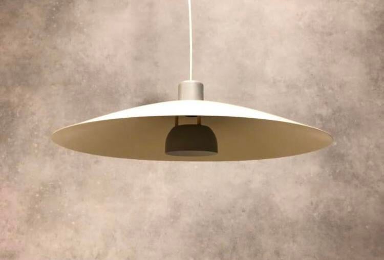 Vintage Ikea plafondlamp | heksenhoed | tmetaal | Ø60 cm, Huis en Inrichting, Lampen | Plafondlampen, Ophalen of Verzenden, Zo goed als nieuw