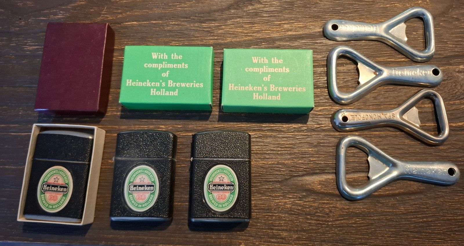Heineken jaren 60 plus openers  oostenrijks merk Revolt, Verzamelen, Ophalen of Verzenden
