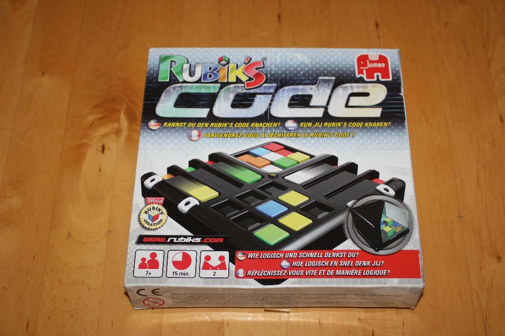 Rubik's Code, smartgame, puzzel spel, Rubiks Cube uitdagend, Ophalen of Verzenden, Minder dan 500 stukjes, Gebruikt, Rubik's of 3D-puzzel