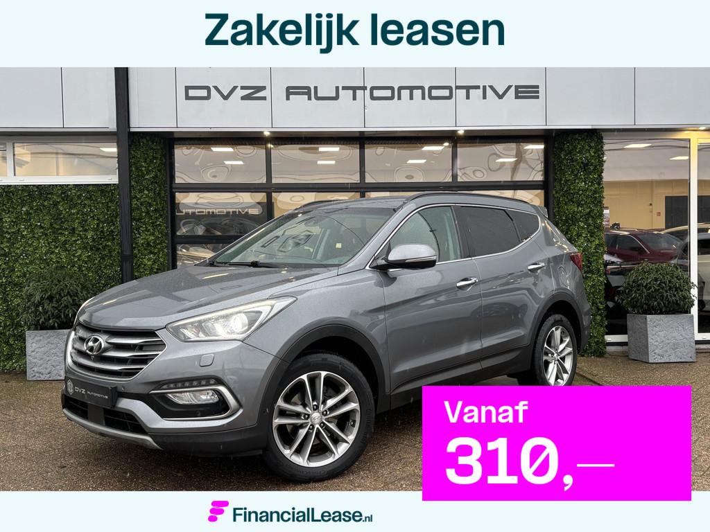 Hyundai Santa Fe 2.2 CRDi 4WD Comfort 7p. | Leder | Camera |, Automaat, 12 maanden, Gebruikt, Euro 6