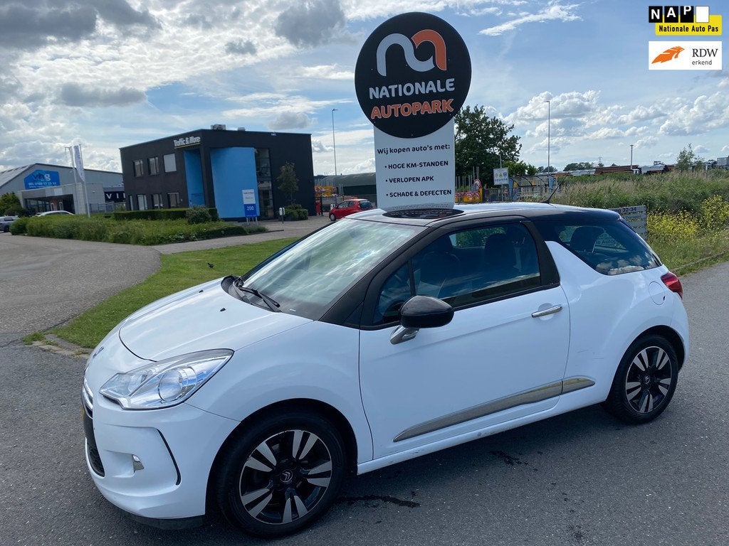 Citroen DS3 | 2010 | 1.4 Chic | netjes onderhouden, Auto's, Citroën, Voorwielaandrijving, Euro 5, Wit, Origineel Nederlands