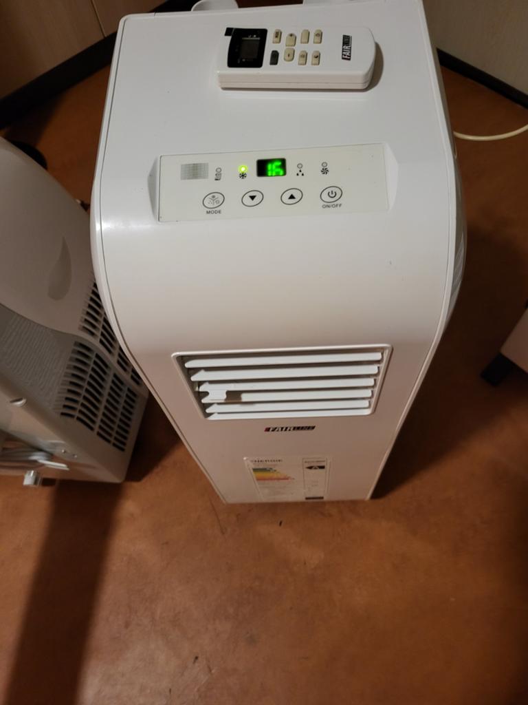 Fairline Mobiele Airco MAC1200C - Koelen en Ontvochtigen, Ophalen, Gebruikt, Minder dan 60 m³, Timer