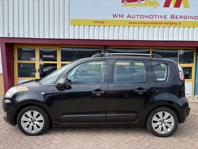 Citroen C3 Picasso 1.4 VTi AIRCO APK T/M 29-3-2027, Auto's, Citroën, Voorwielaandrijving, Gebruikt, Zwart, Origineel Nederlands