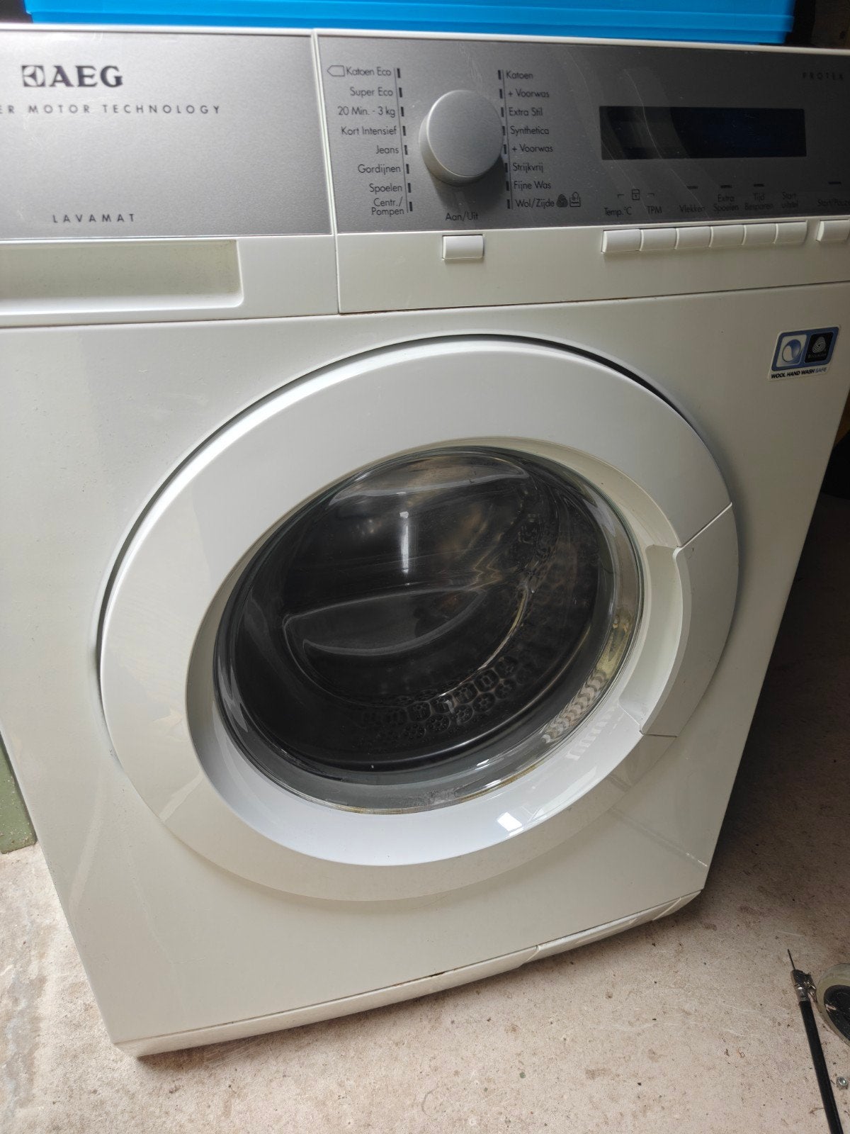 AEG Lavamat Protex Wasmachine - 7kg, Inverter Motor, Ophalen, Zo goed als nieuw, Voorlader, Wolwasprogramma