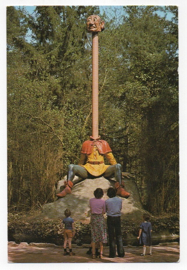 Kaatsheuvel De Efteling De Lange Man, Verzamelen, Ansichtkaarten | Nederland, Ophalen, 1980 tot heden, Gelopen, Noord-Brabant
