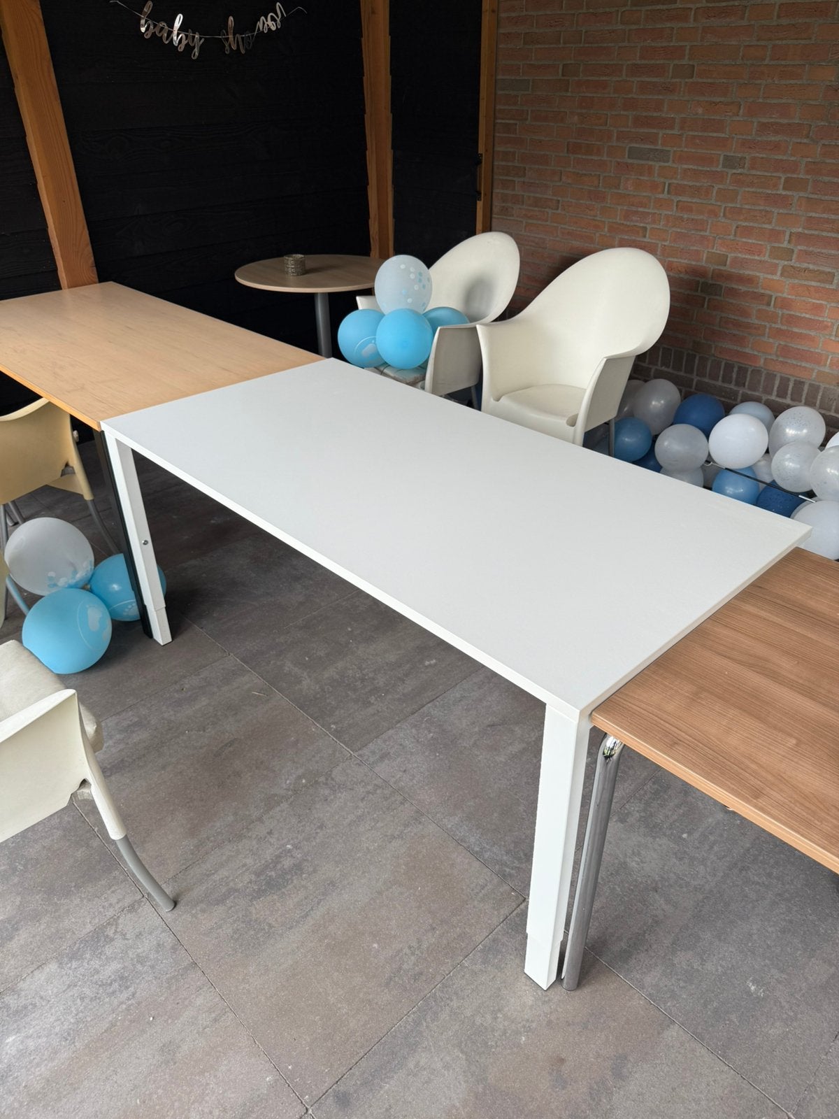 Tafel bureautafel eettafel - twinform showroom model ✅✅, Huis en Inrichting, Bureaus, Ophalen of Verzenden, In hoogte verstelbaar