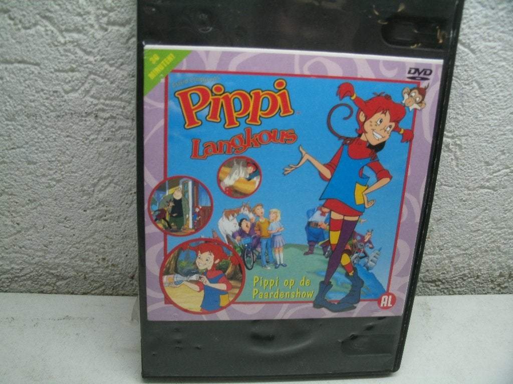 dvd 204k pippi langkous op de paarden show, Alle leeftijden, Ophalen of Verzenden, Zo goed als nieuw