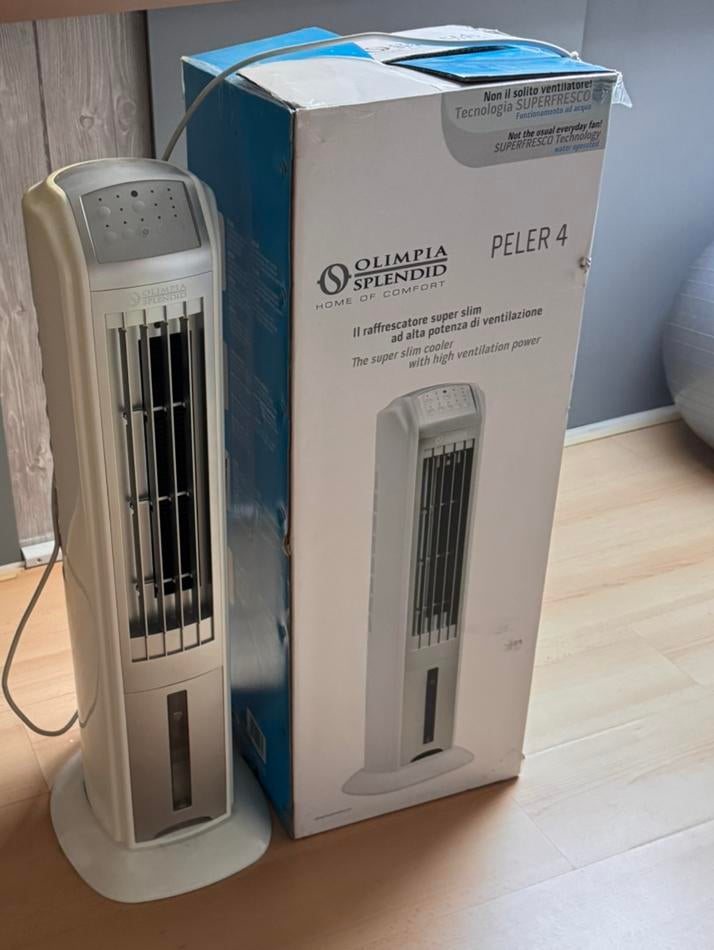 air cooler olimpia, Ophalen, Minder dan 60 m³, 3 snelheden of meer, Zo goed als nieuw