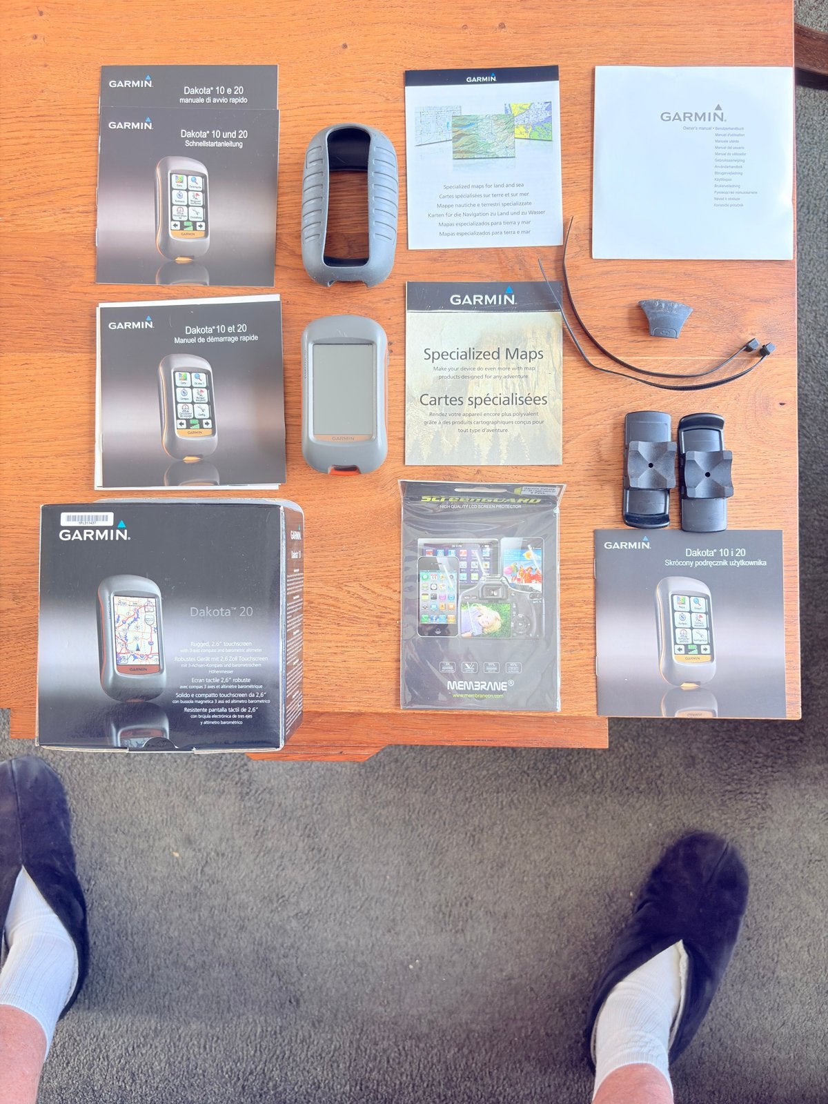 Garmin Dakota 20 GPS-apparaat met accessoires, Ophalen of Verzenden, Gebruikt