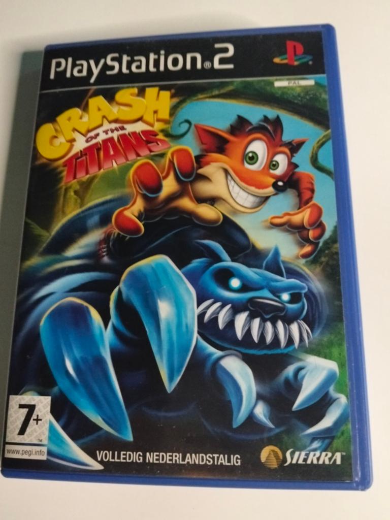 Crash of the Titans - PlayStation 2 (PS2), Spelcomputers en Games, Avontuur en Actie, Gebruikt, 1 speler, Ophalen of Verzenden