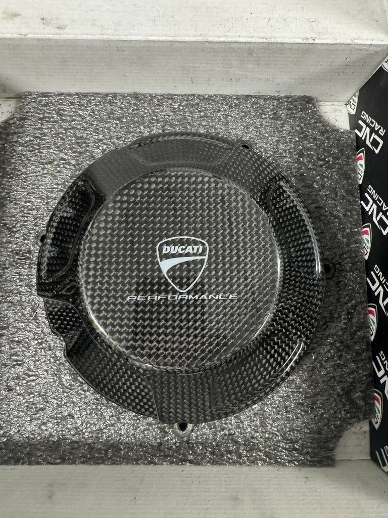 Ducati Performance Carbon koppelings cover, Motoren, Onderdelen | Ducati, Ophalen of Verzenden