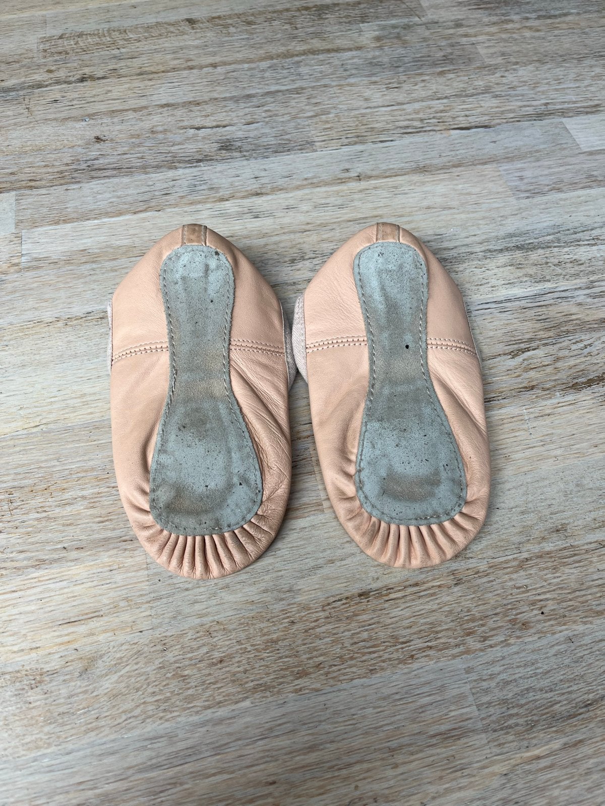 Leren Balletschoentjes Maat 29-31, Ophalen, Gebruikt, Schoenen