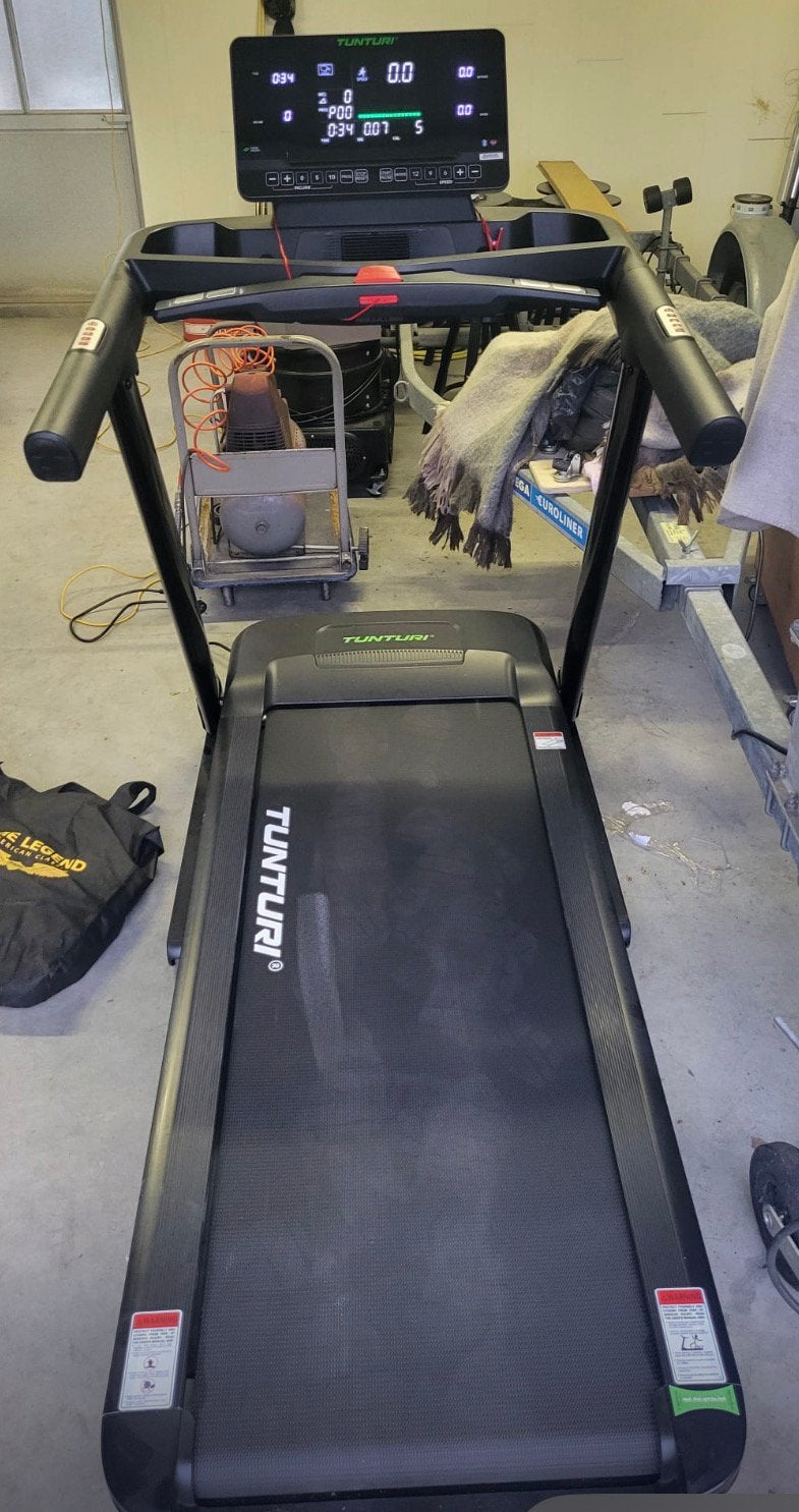 Loopband prof Tunturi Endurance T80, Ophalen, Buik, Overige typen, Zo goed als nieuw