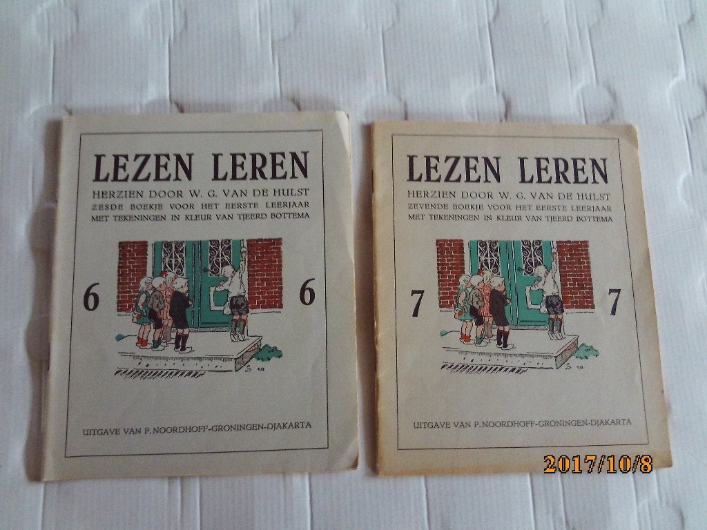 2 delen lezen leren - w.g. van de hulst, Ophalen of Verzenden