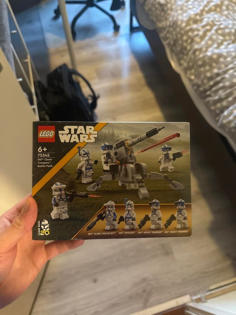 LEGO Star Wars 75345 501st Clone Troopers BattlePack, sealed, Ophalen of Verzenden, Zo goed als nieuw