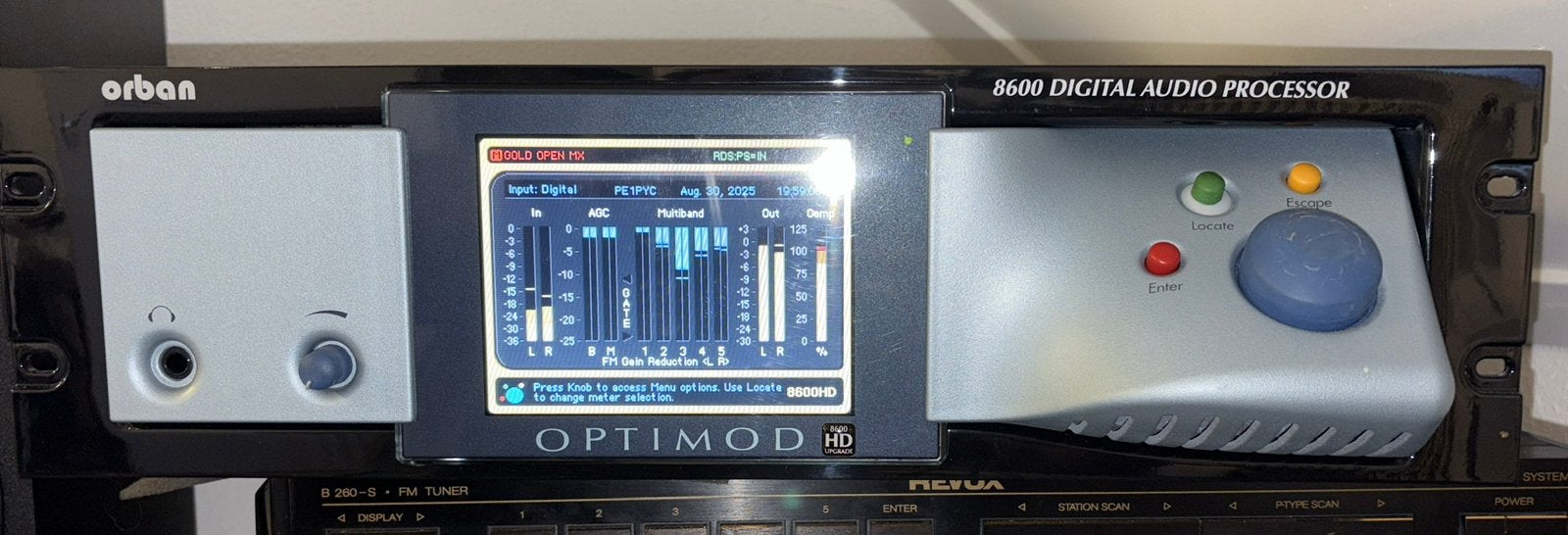Orban Optimod 8600 HD/FM, Ophalen of Verzenden, Zo goed als nieuw, Audio