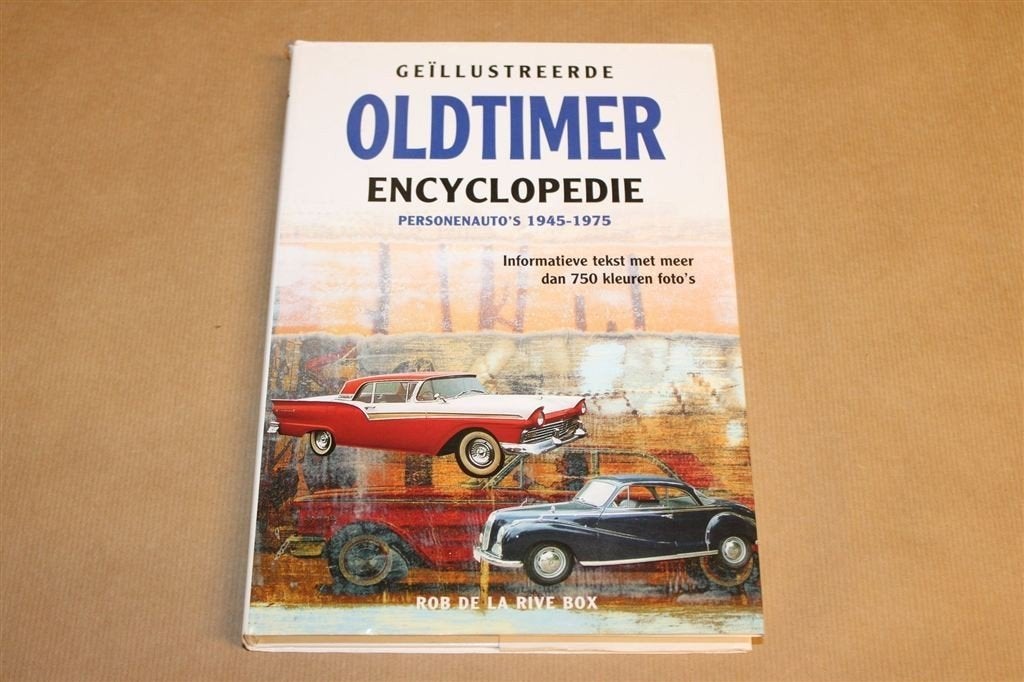 Oldtimer Encyclopedie — Autos 1945-1975, 750+ Fotos, Boeken, Ophalen of Verzenden, Gelezen, Algemeen