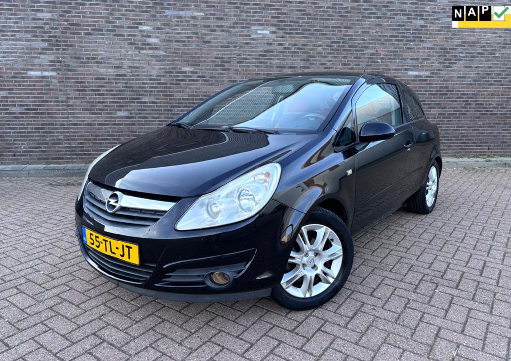 Opel Corsa 1.2 3D NAP Km Airco Elek.Ramen Nieuwe APK 05-2027, Auto's, Voorwielaandrijving, 450 kg, 40 €/maand, 4 cilinders
