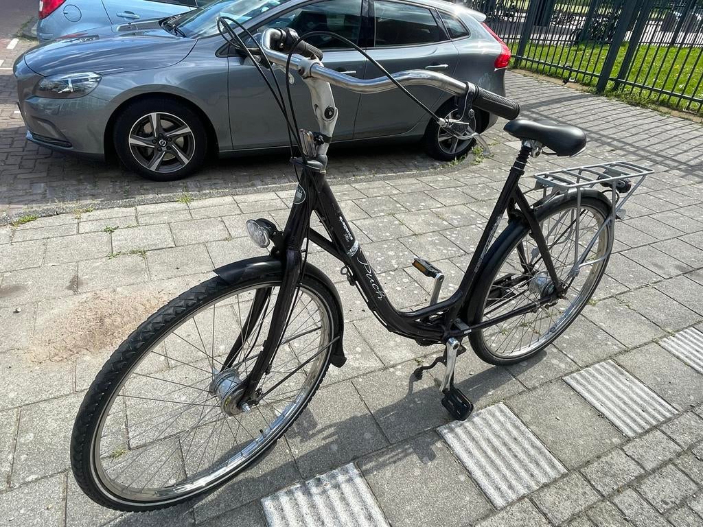 Fiets, Fietsen en Brommers, Fietsen | Heren | Herenfietsen, Overige merken, Gebruikt, Velgrem, Versnellingen