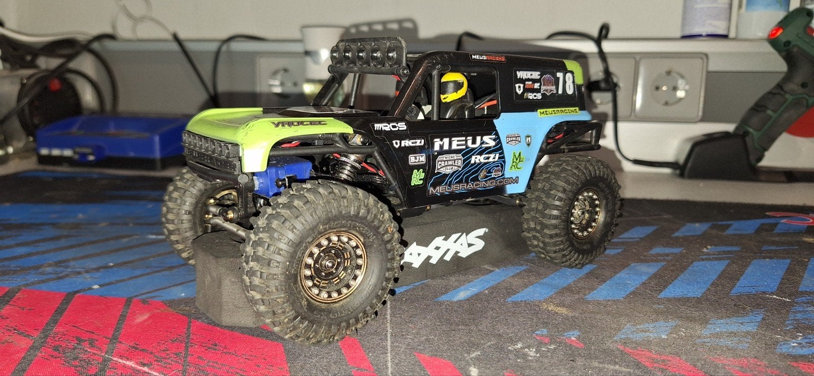 Traxxas TRX-4M Brushless – MEUS Racing Custom Rock Buggy – R, Elektro, Auto offroad, Ophalen of Verzenden, Zo goed als nieuw
