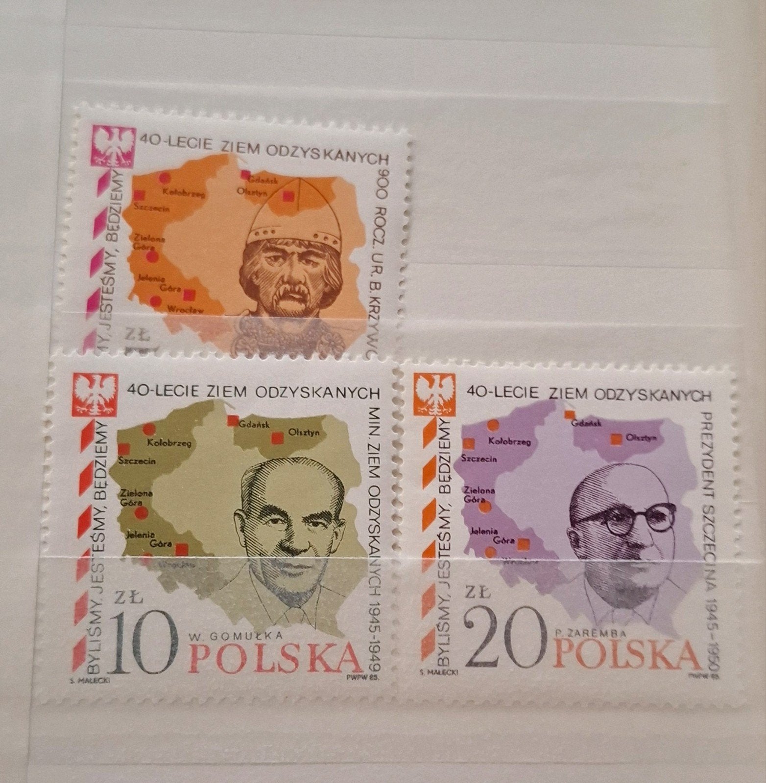 Polen  Mi 2970-2972.postfris, Ophalen of Verzenden, Polen, Postfris