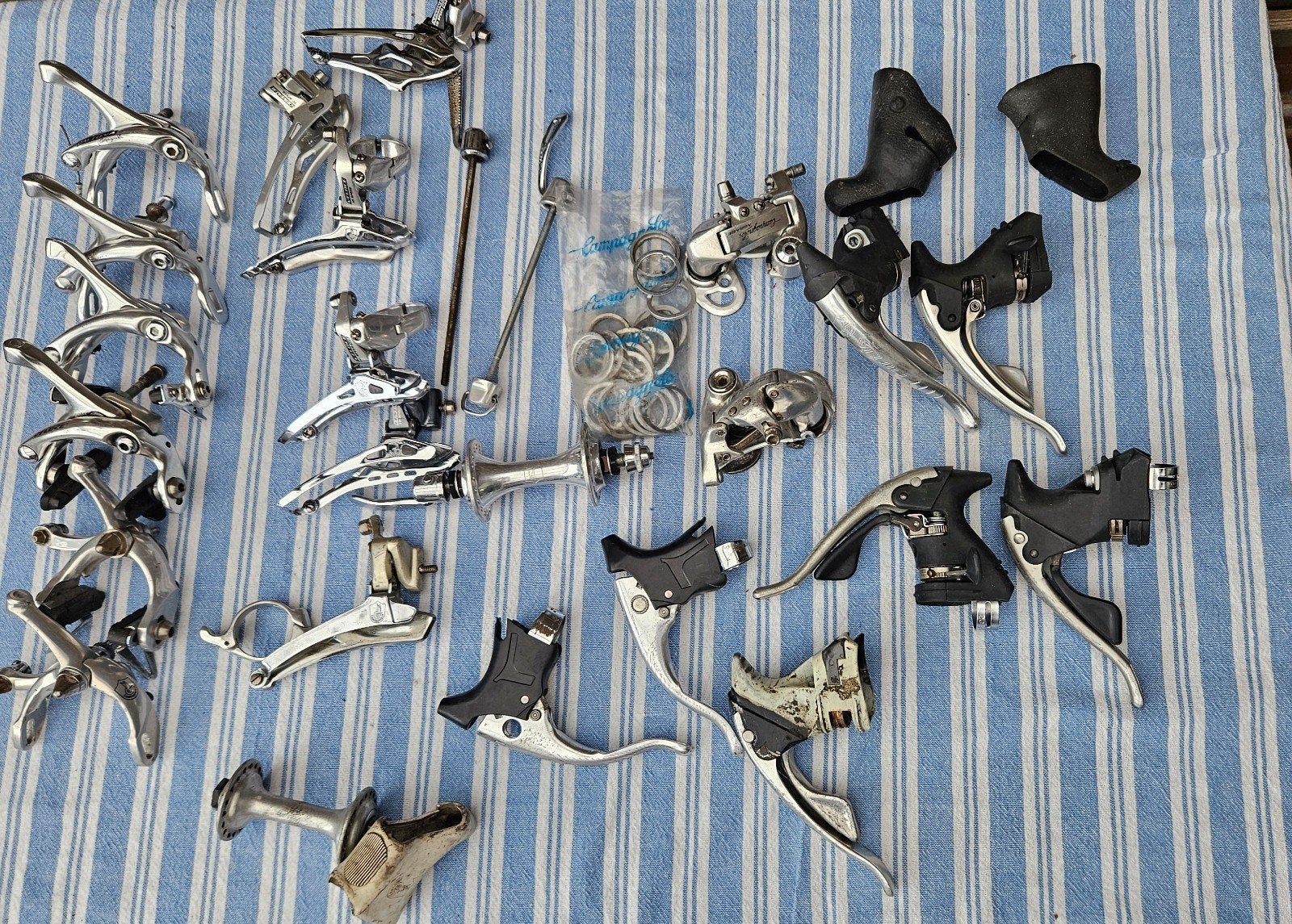 diverse.campagnolo onderdelen incompleet, Remmen, Gebruikt, Campagnolo, Ophalen of Verzenden