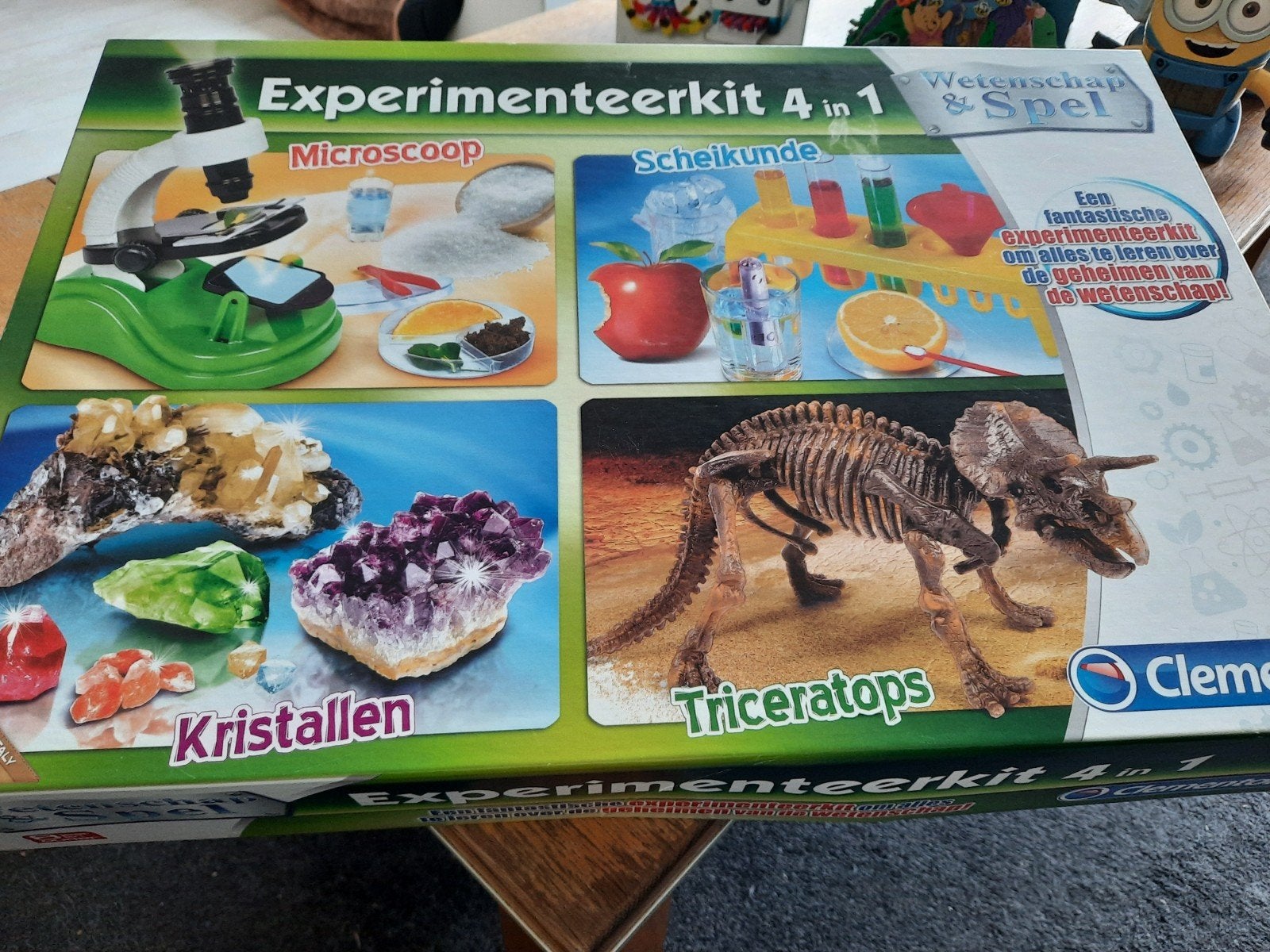 Experimenteerkit 4 in 1 van merk Clementoni., Ophalen of Verzenden, Ontdekken