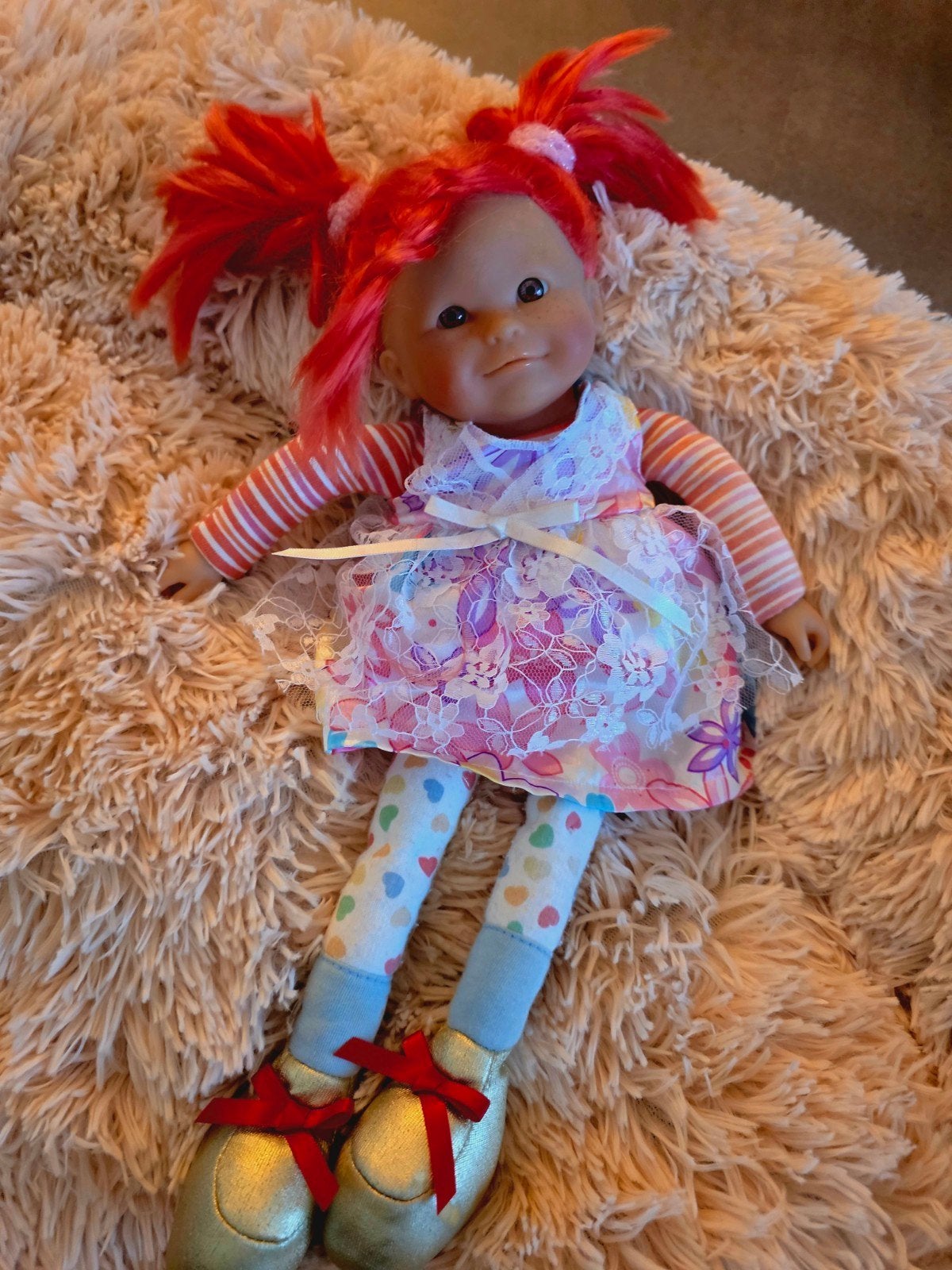 Corolle Les Dollies pop– Dolly Toffee Apple, Ophalen of Verzenden, Zo goed als nieuw, Overige typen