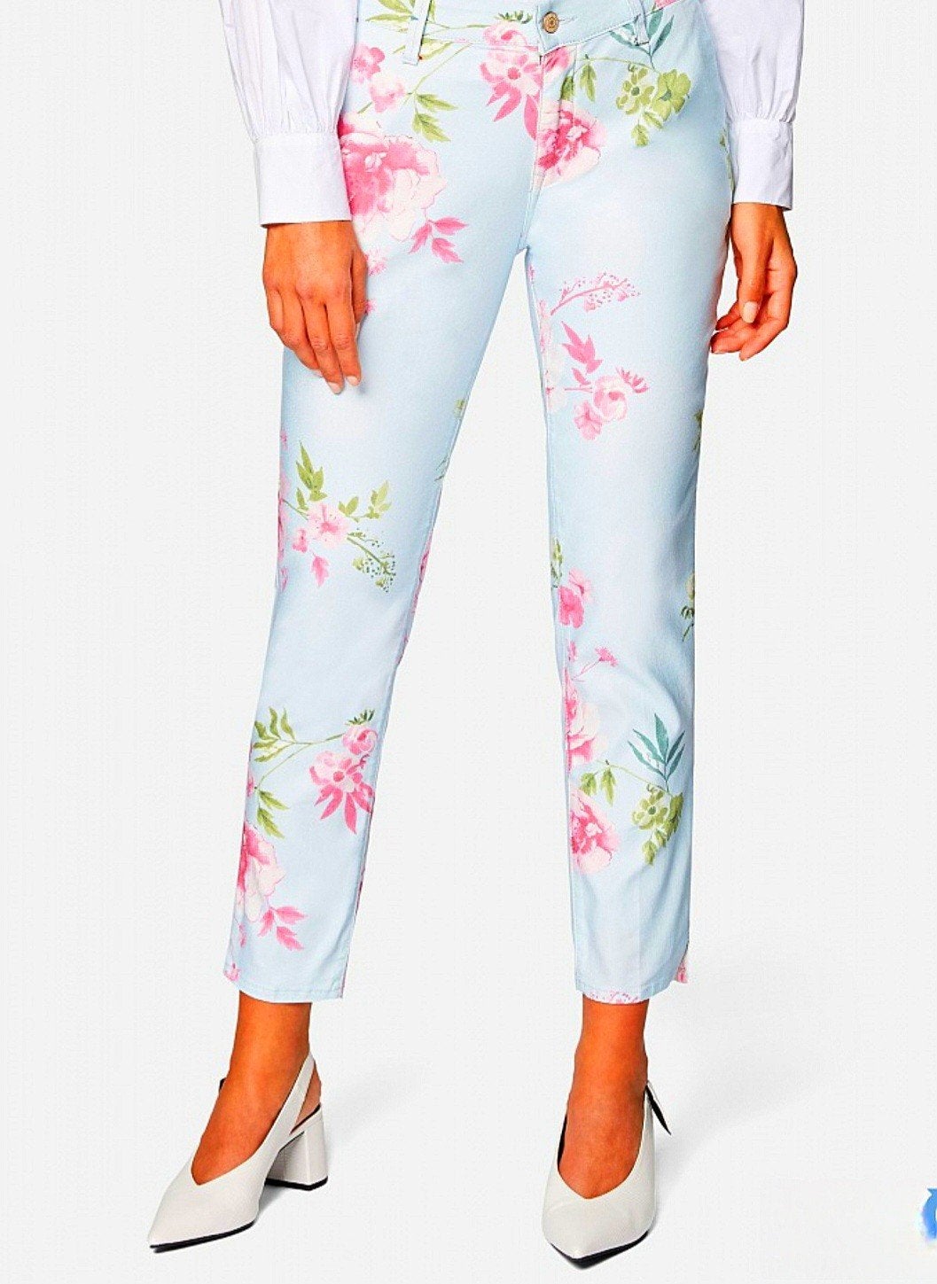 Mavi Jeans Prachtige romantische zomer broek, Ophalen of Verzenden, Zo goed als nieuw, Blauw, W28 - W29 (confectie 36)