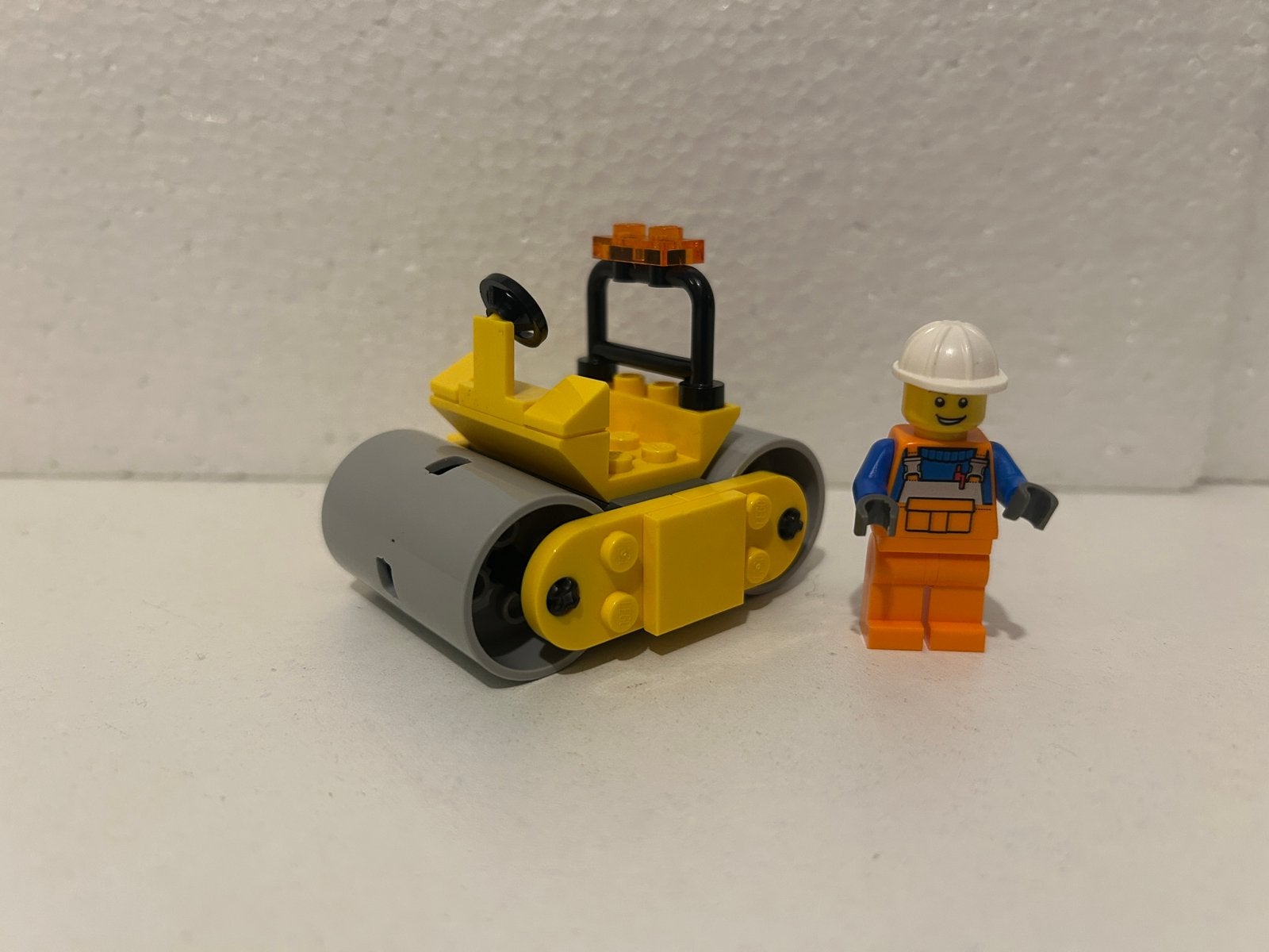 Lego City 952210 Worker with Road Roller, Lego, Denemarken, Lego, Ophalen of Verzenden