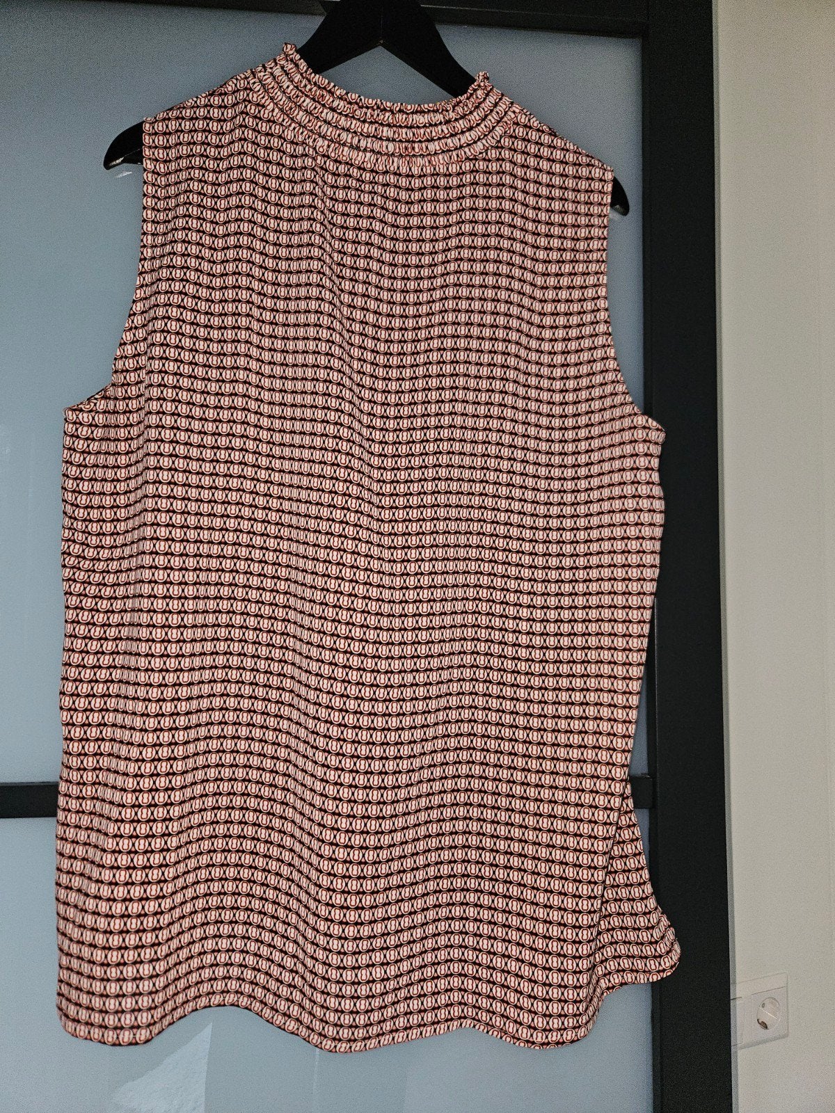 mooie top met hoge hals, Meerkleurig, Maat 46/48 (XL) of groter, Ophalen of Verzenden, Zo goed als nieuw