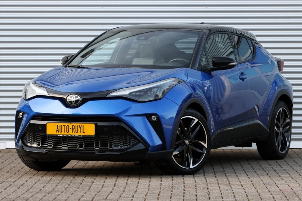 Toyota C-HR 2.0 Hybrid GR-Sport 13.451Km ! (bj 2022), Gebruikt, Zwart, 4 cilinders, Blauw