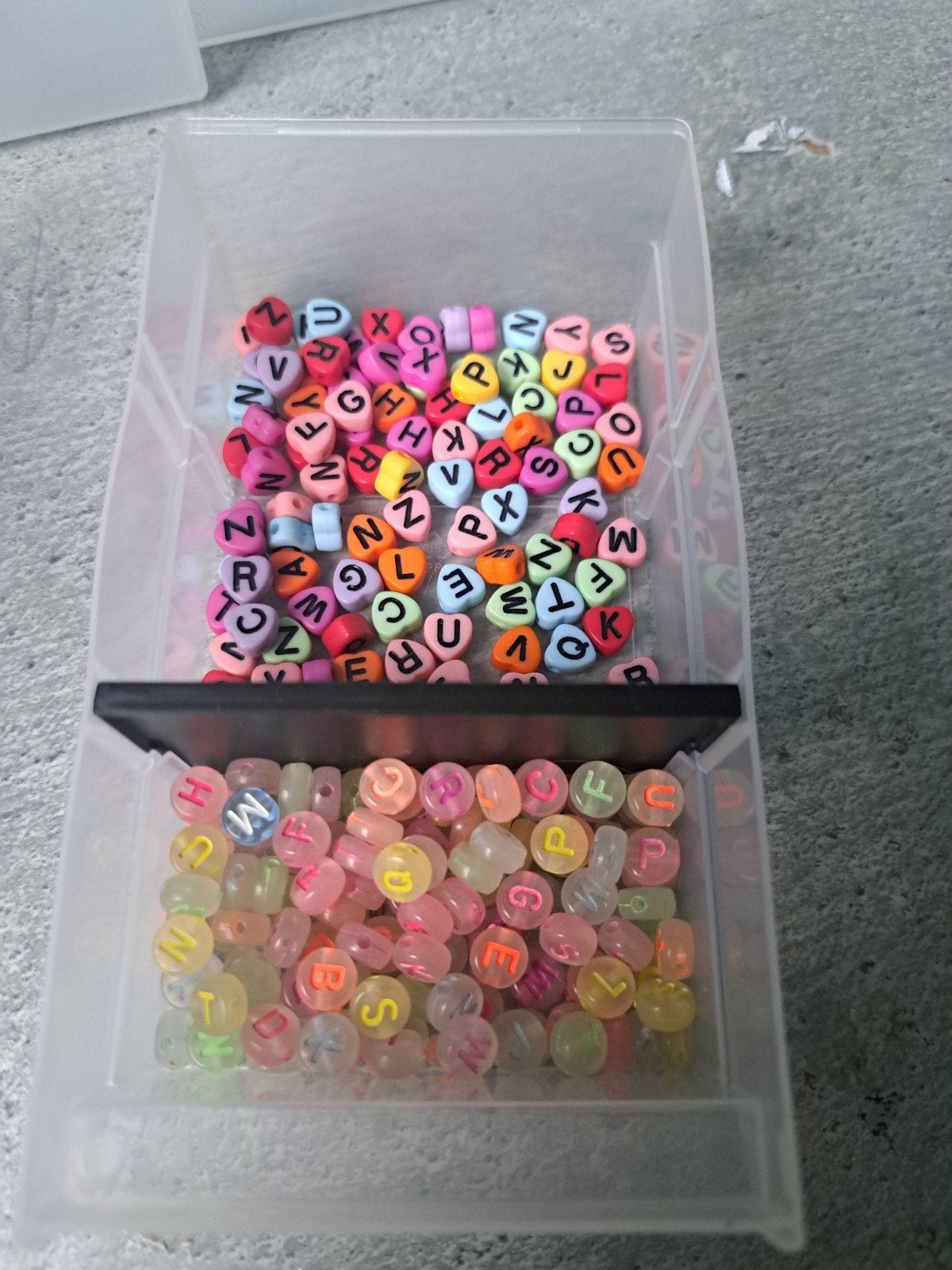 Kleurrijke Letterkralen voor Sieraden Maken, Ophalen of Verzenden, Gebruikt, Kraal
