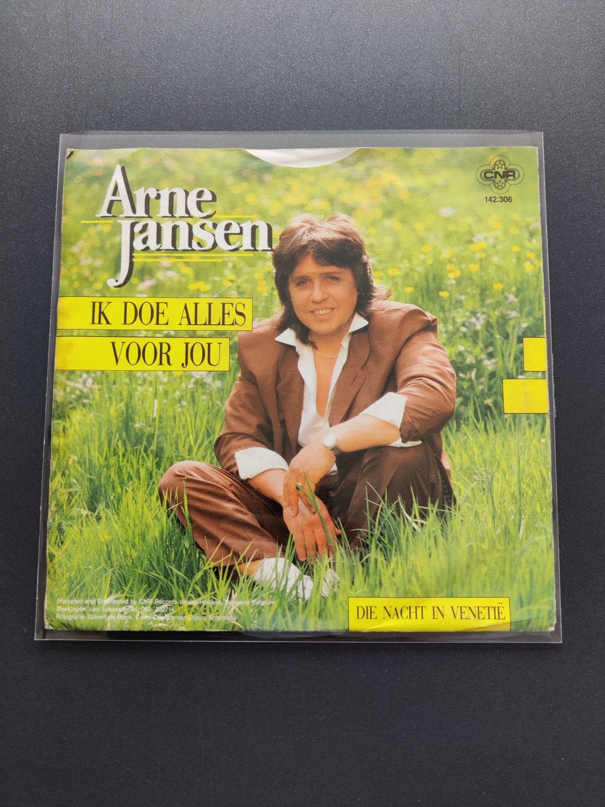 Arne Jansen - Ik doe alles voor jou / Die Nacht in Venetië, Ophalen of Verzenden, Zo goed als nieuw, Overige formaten, Levenslied of Smartlap