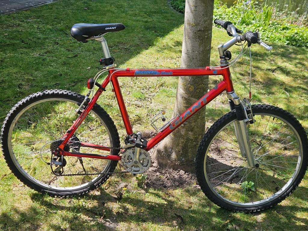 Giant Boulder Alu Shock Mountainbike - Rood, Hardtail, Ophalen, Gebruikt, Giant