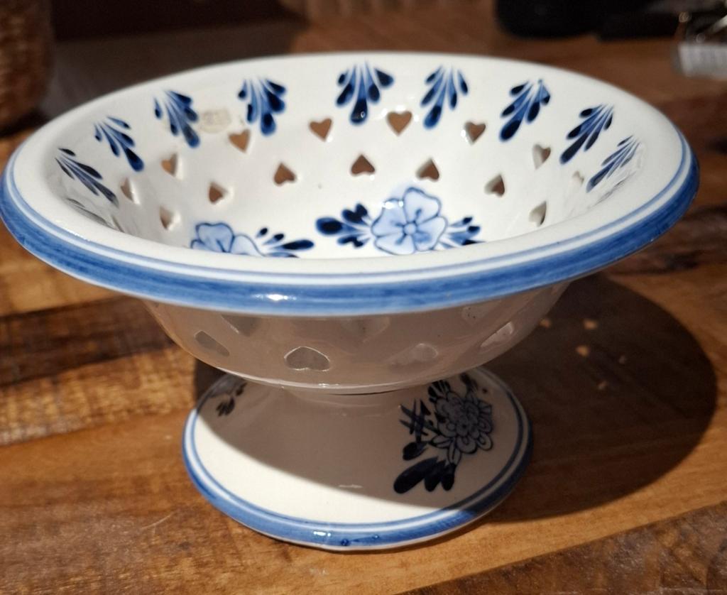 Delfts Blauw Fruitschaal Holland Windmolen Decoratie, Ophalen
