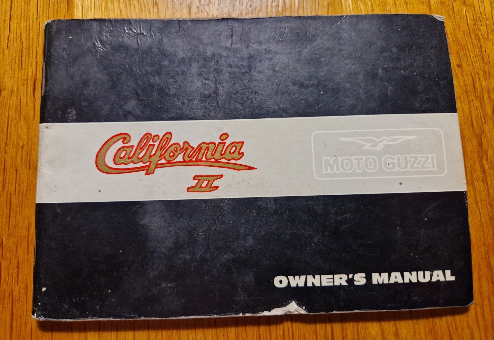 Moto Guzzi California II Gebruikershandleiding, Ophalen of Verzenden