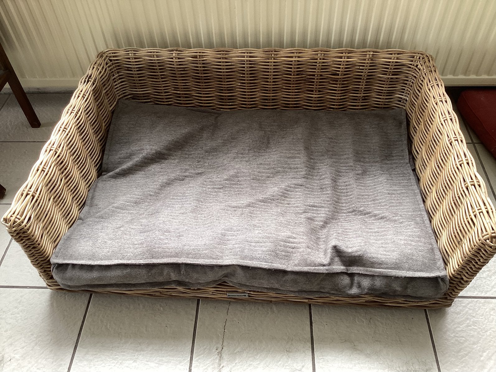 Te koop Hondenmand, Ophalen, Gebruikt, Riet