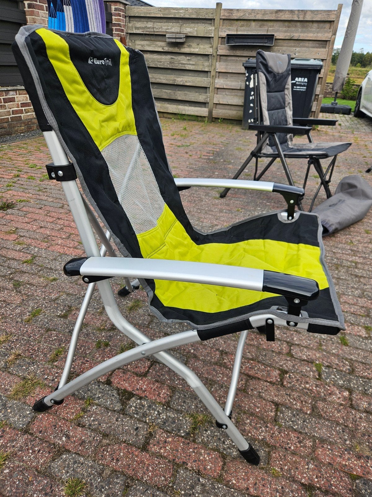 Camping vouwstoel, Ophalen, Zo goed als nieuw, Campingstoel