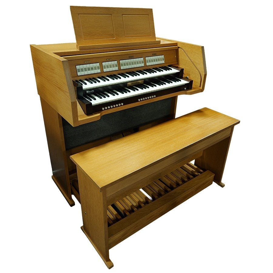 Johannus Wesley Festivo Blank Eiken - Occasion, 2 klavieren, Gebruikt, Ophalen of Verzenden, Orgel