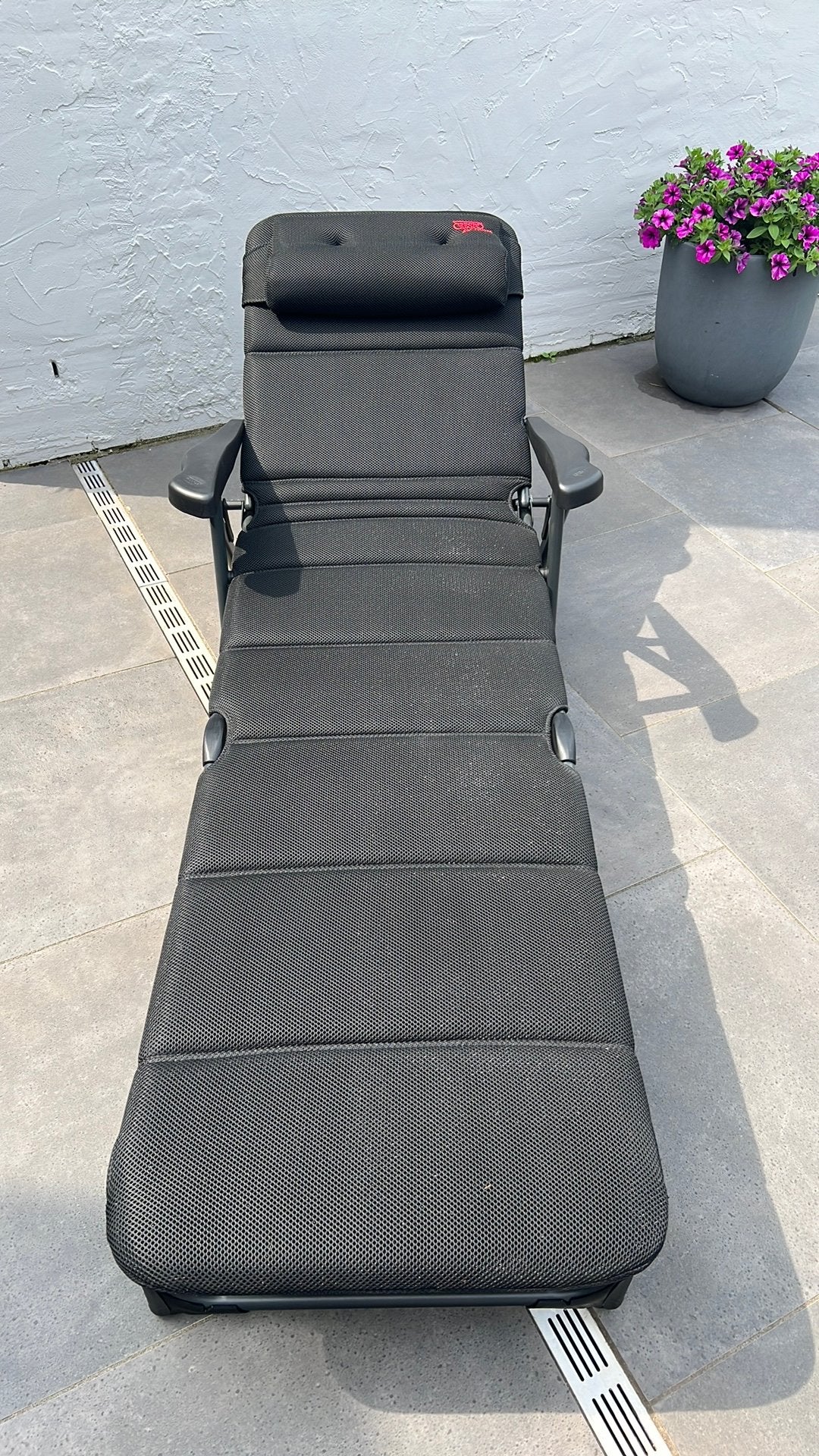Crespo air de luxe ligbed, Ophalen of Verzenden, Zo goed als nieuw, Aluminium