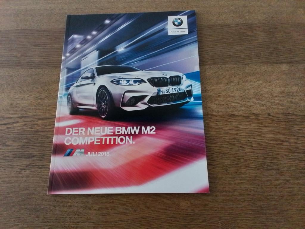 Folder BMW M2 competition, Ophalen of Verzenden, Zo goed als nieuw, BMW