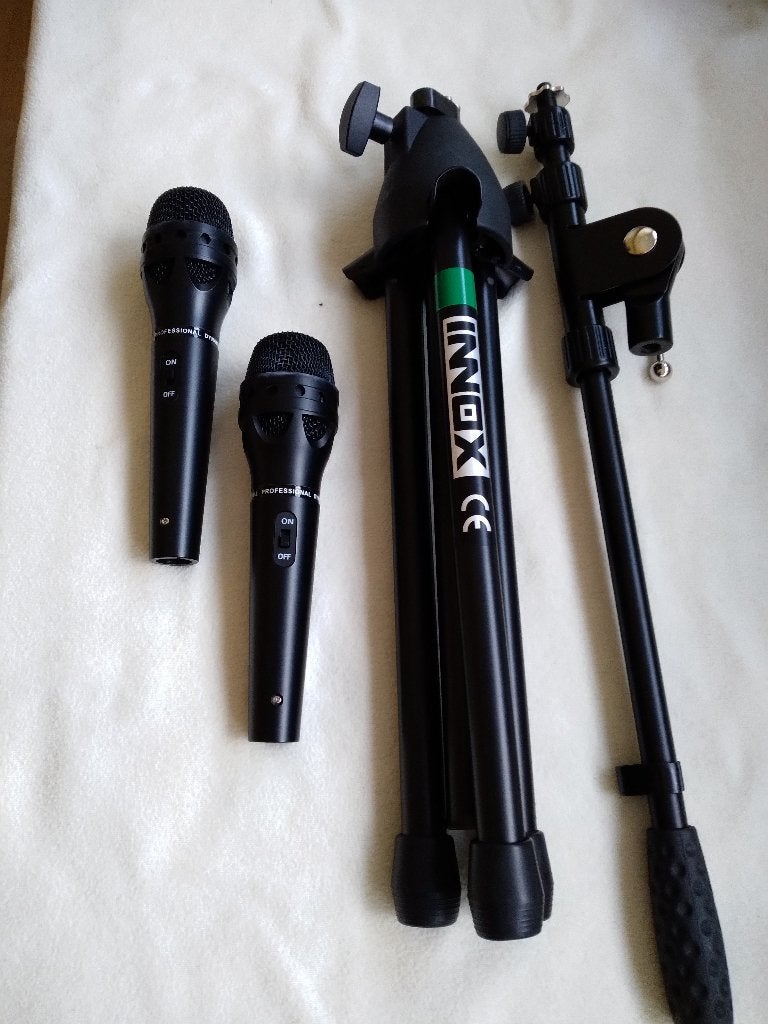 microfoon statief, Muziek en Instrumenten, Ophalen, Zo goed als nieuw, Instrumentmicrofoon