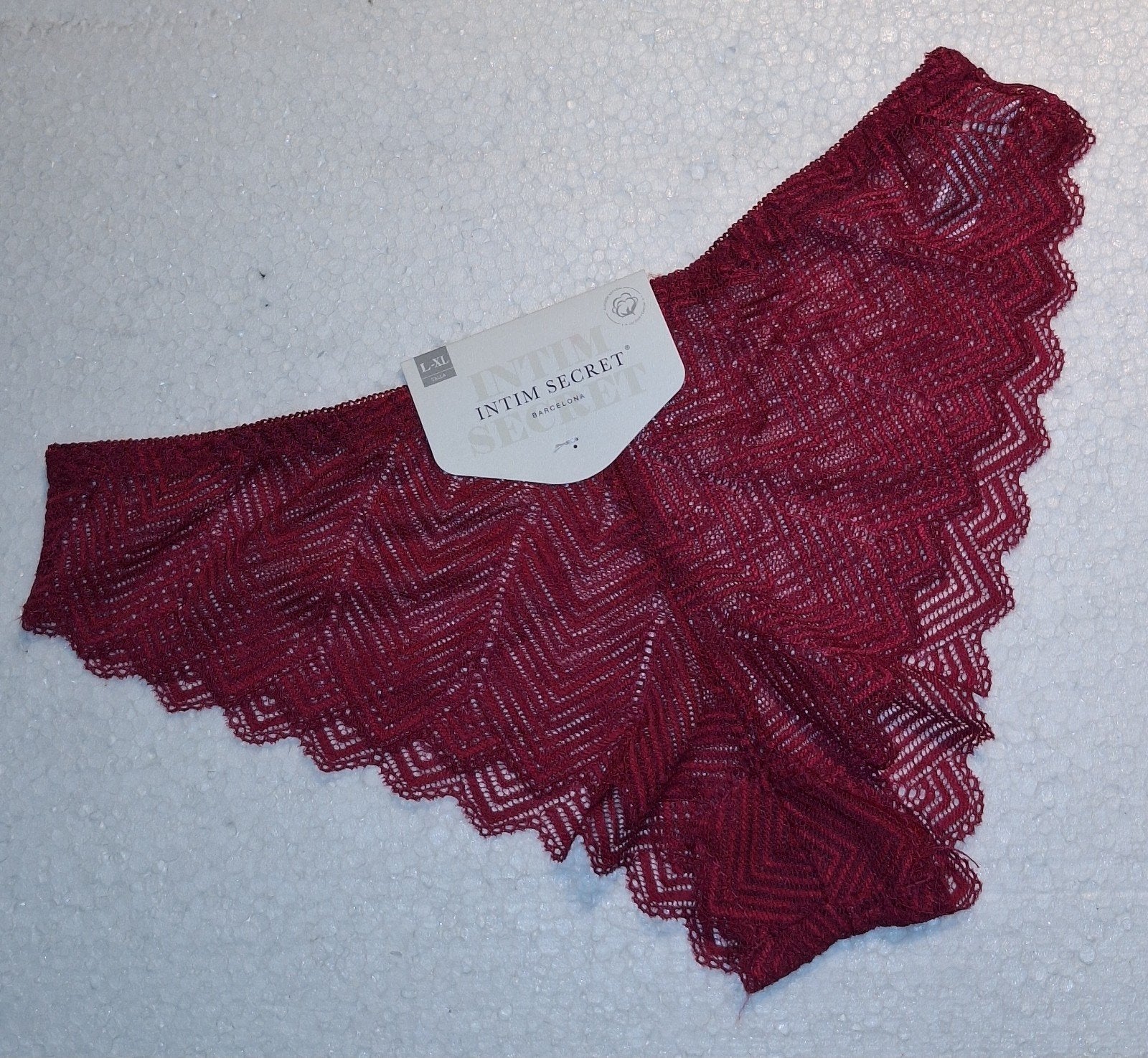 Sexy doorzichtige slip van Intim Secret maat 38 (M), Intim Secret, Verzenden, Overige kleuren, Slip