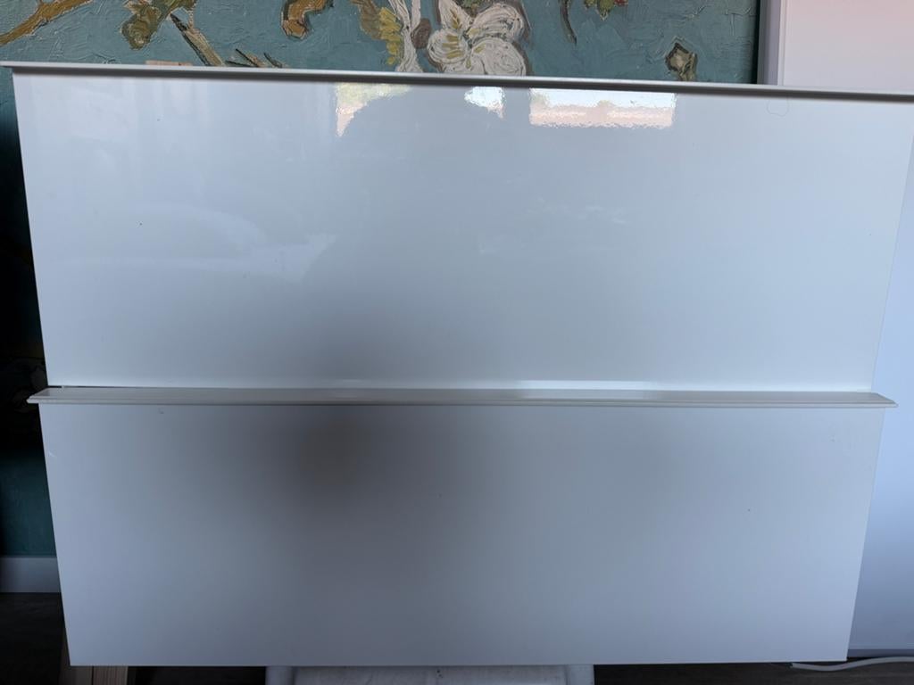 Ikea Wastafelonderkast, wit hoogglans, 2 lades, Huis en Inrichting, Badkamer | Badkamermeubels, Ophalen, 50 tot 100 cm, Zo goed als nieuw