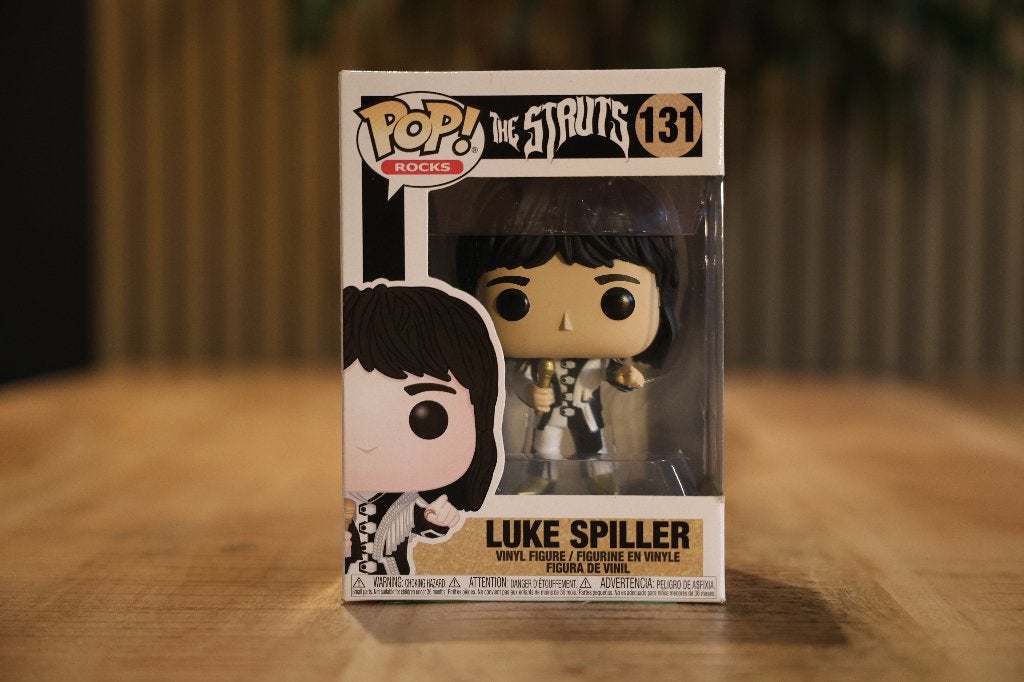 Funko Pop! Rocks: The Struts - Luke Spiller #131, Ophalen of Verzenden, Nieuw