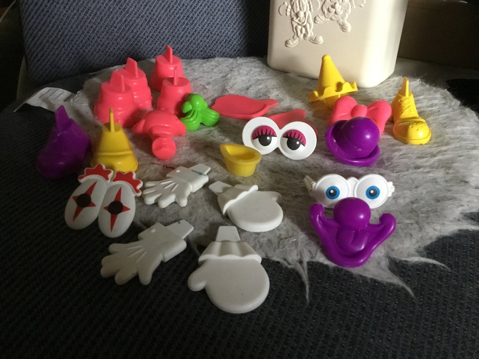 Fisher Price Crazy Characters, vintage kleiset uit 1981, Kinderen en Baby's, Ophalen of Verzenden, Gebruikt, Speelset