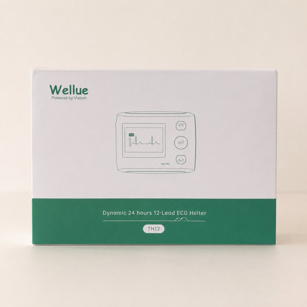 NIEUW Wellue TH12 Dynamische 24-uurs 12-afleiding ECG Holter, Ophalen of Verzenden, Nieuw, Overige typen