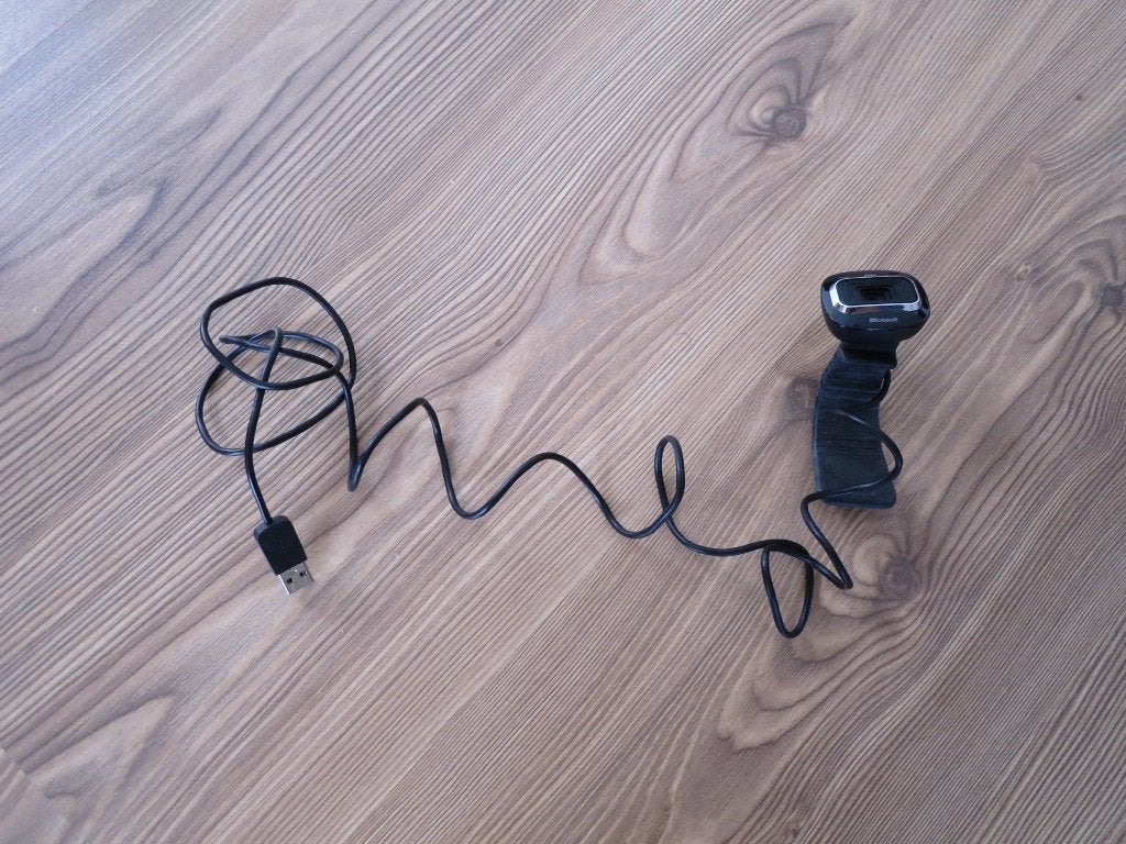 Bieden: HD Webcam Microsoft T3h-00013 Lifecam HD-3000, Ophalen of Verzenden, Zo goed als nieuw, Windows, Monitorclip
