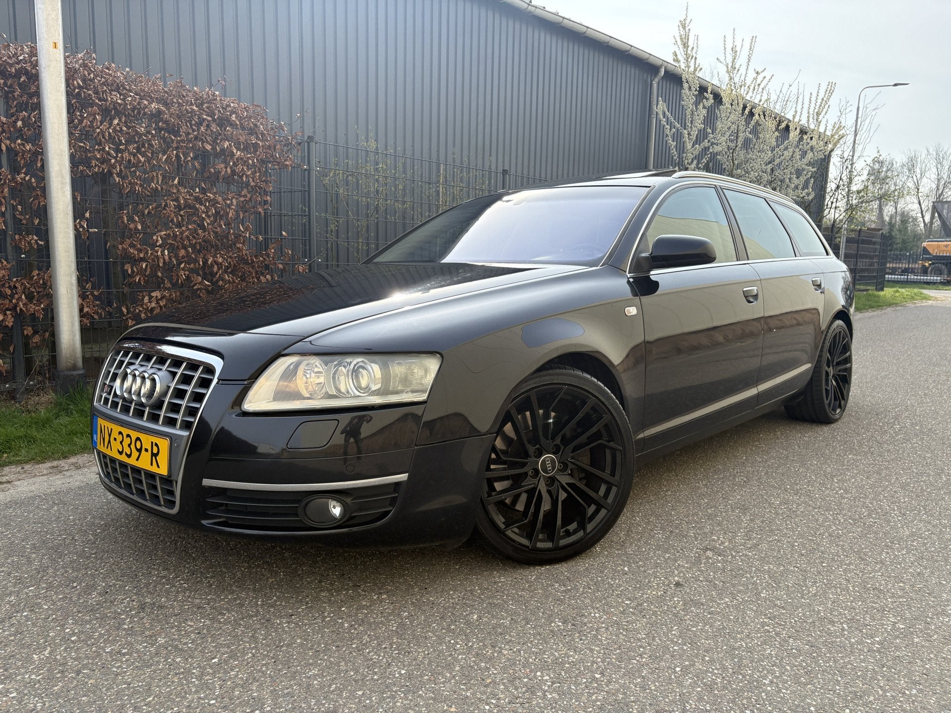 Audi A6 Avant 4.2 FSI quattro Pro Line / AUTOMAAT / LEER / N, Auto's, Audi, Automaat, Gebruikt, 8 cilinders, Zwart